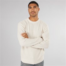 JACK & JONES Herre Rice Strikket Jumper Havre