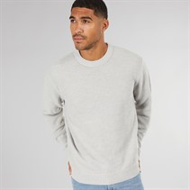 JACK & JONES Pull en maille riz Homme Gris Clair