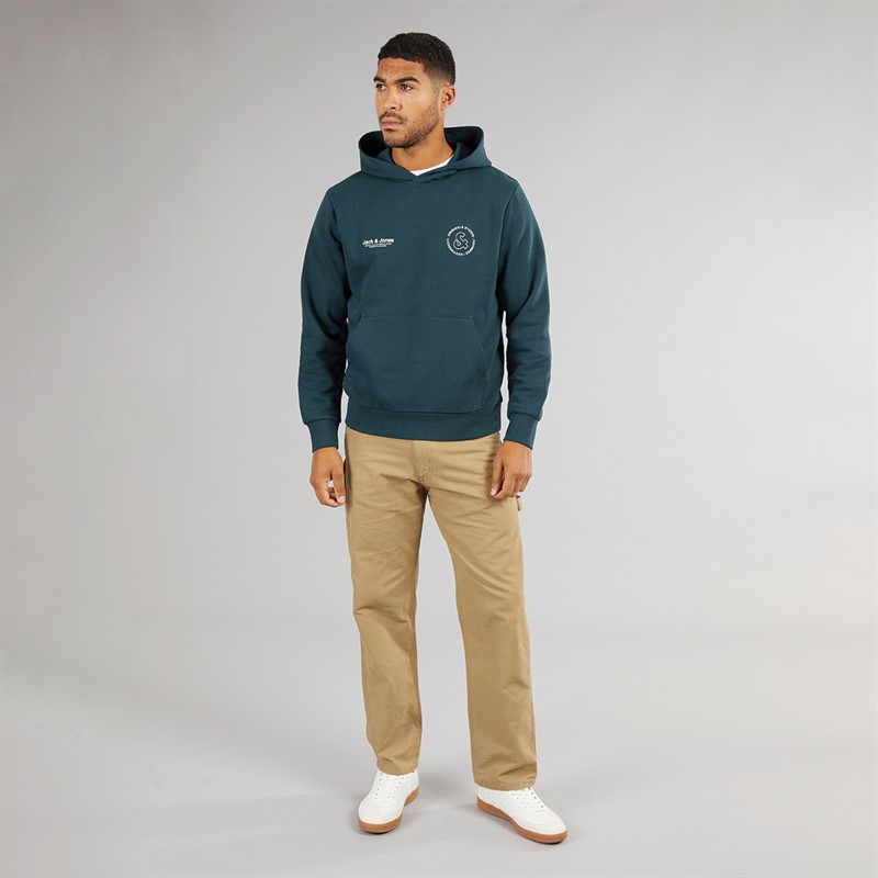 JACK & JONES Herren Vesterbro Sport Hoodie Magischer Wald