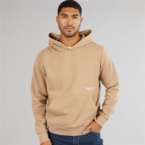 JACK & JONES Mens Vesterbro Side Hoodie Silver Mink