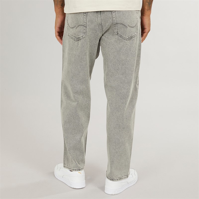JACK & JONES Herren Alex SQ 053 Baggy Fit Jeans Grau Wasch