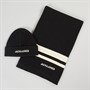 JACK & JONES Mens Jacbilly Beanie And Scarf Set Black