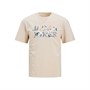 JACK & JONES Boys Bryan Corp Logo T-Shirt Moonbeam