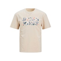 JACK & JONES Boys Bryan Corp Logo T-Shirt Moonbeam