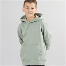 JACK & JONES Boys Star Hoodie Iceberg Green