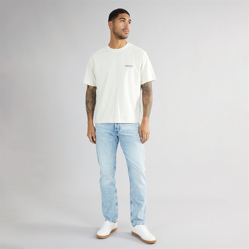 JACK & JONES Mens Chris Original SBD 932 Jeans Blue Denim