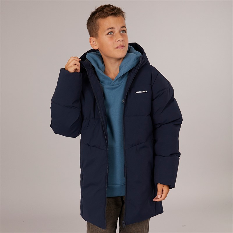 JACK & JONES Veste Matelassée Brady Garçon Capitaine Ciel - Taille 140