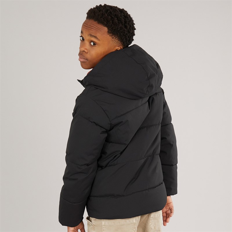 JACK & JONES Junge Brady Steppjacke Schwarz