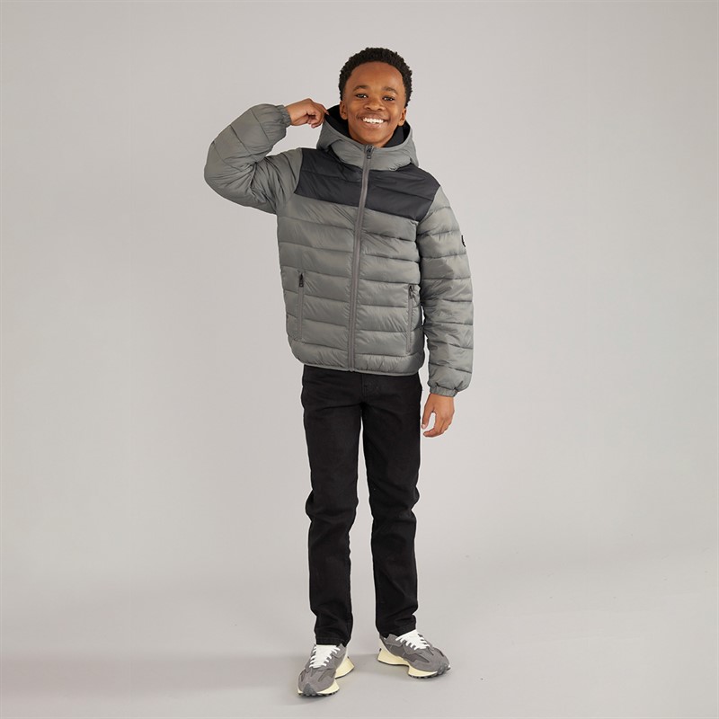 JACK & JONES Junge Wilson Stepp Jacke Castlerock
