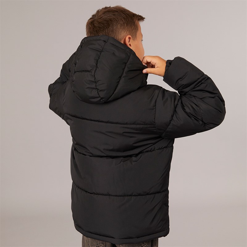 JACK & JONES Boys Haste Puffer Jacket Black
