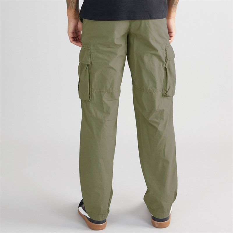 JACK & JONES Mens Karl Thomas Cargo Pants Mulled Basil