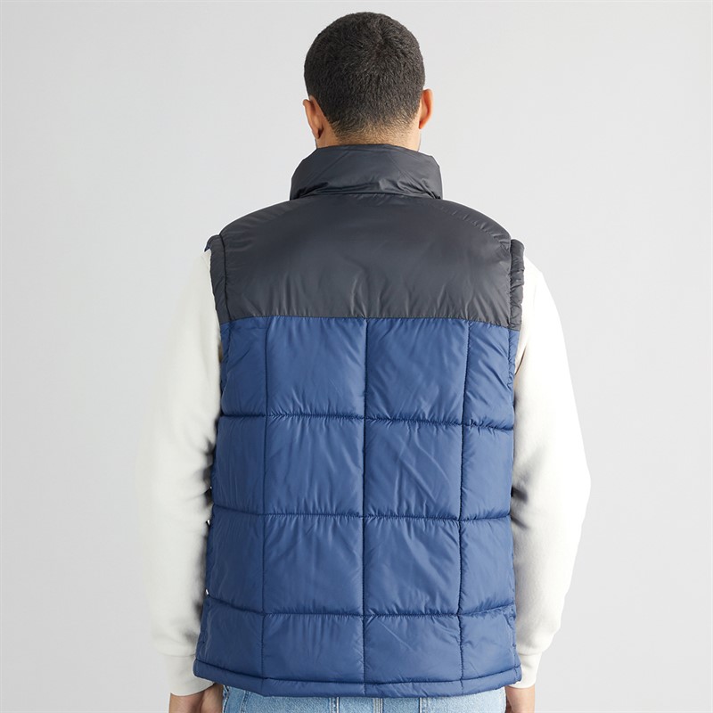 JACK & JONES Mens Hotis Bodywarmer Navy Blazer