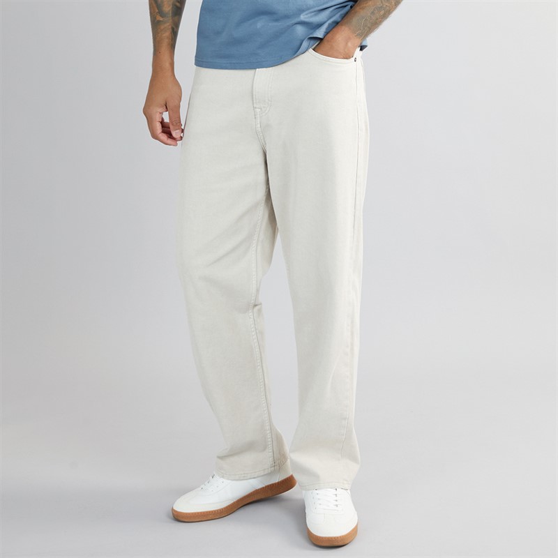 JACK & JONES Mens Alex Original 018 Jeans Moonbeam