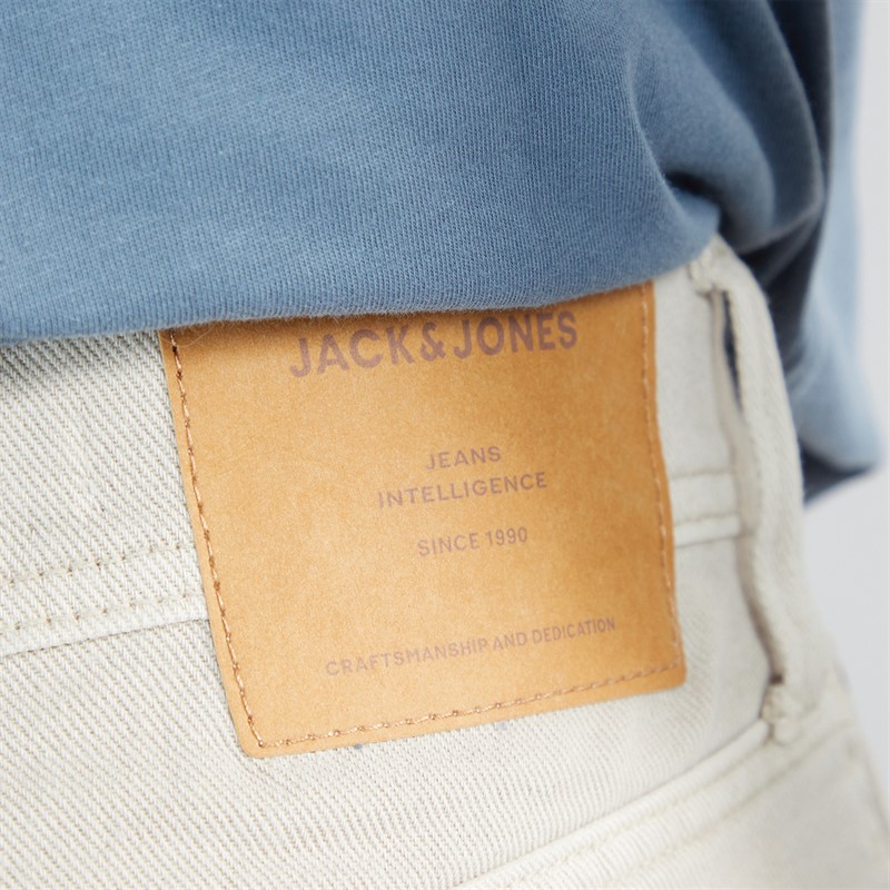 JACK & JONES Mens Alex Original 018 Jeans Moonbeam