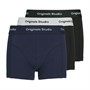 JACK & JONES Boys Vesterbro Three Pack Trunks Ocean Cavern/Black/BIack
