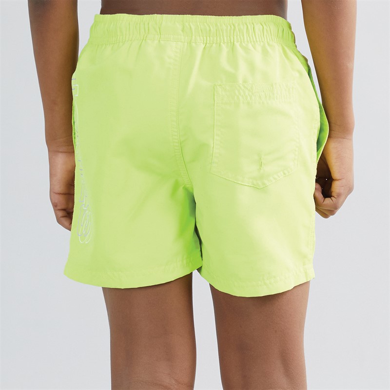 JACK & JONES Boys Fiji Swim Shorts Wild Lime