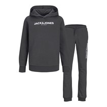 JACK & JONES Ensemble de Survêtement à Capuche et jogging Rarry Garçon Asphalte