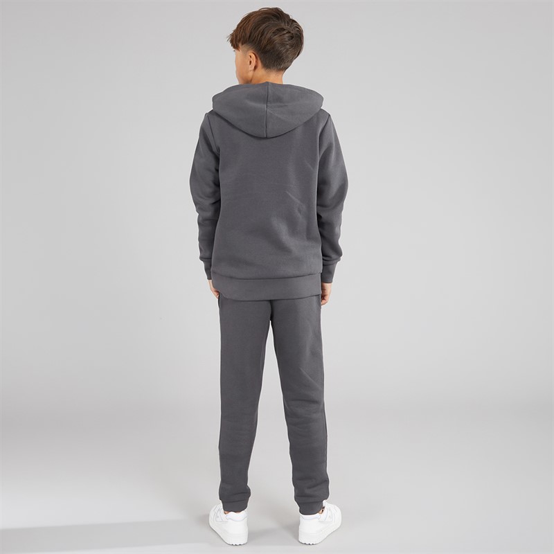 JACK & JONES Junge Drive Sweat Kapuzenpullover Und Jogginghose Trainingsanzug Asphalt