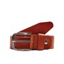 JACK & JONES Mens Jacpaul Leather Belt Mocha Bisque