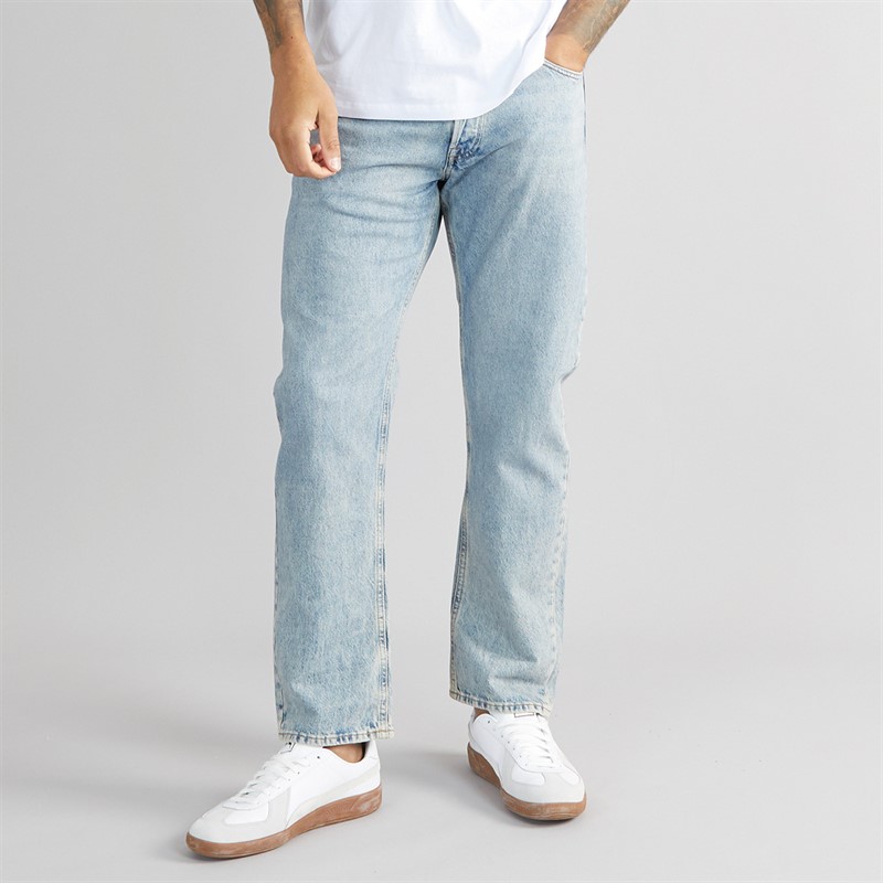 JACK & JONES Mens Chris Original SBD 333 Jeans Blue Denim - Size 32/30