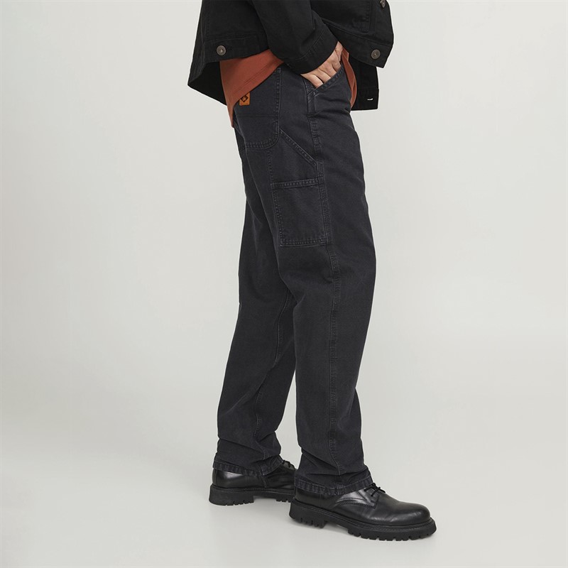 JACK & JONES Mens Eddie Carpenter MF 050 Jeans Black