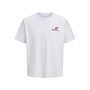 JACK & JONES Mens Bradley Fruits Short Sleeve T-Shirt Bright White
