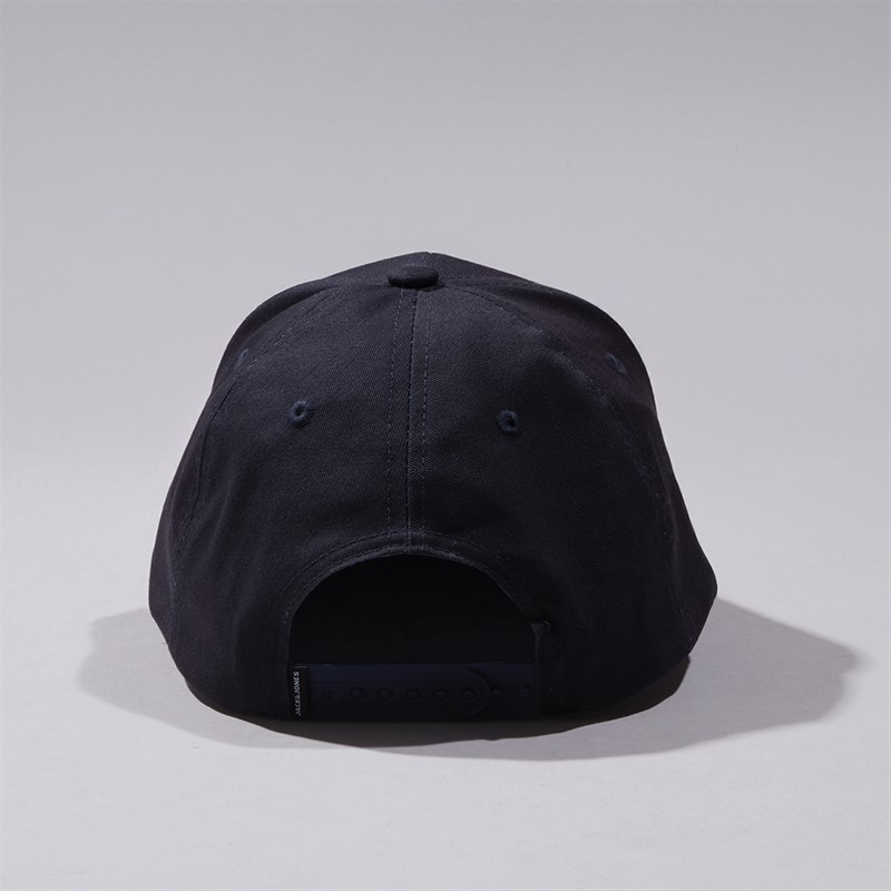 JACK & JONES Herre Ensfarvet Baseball Kasket Nattehimmel