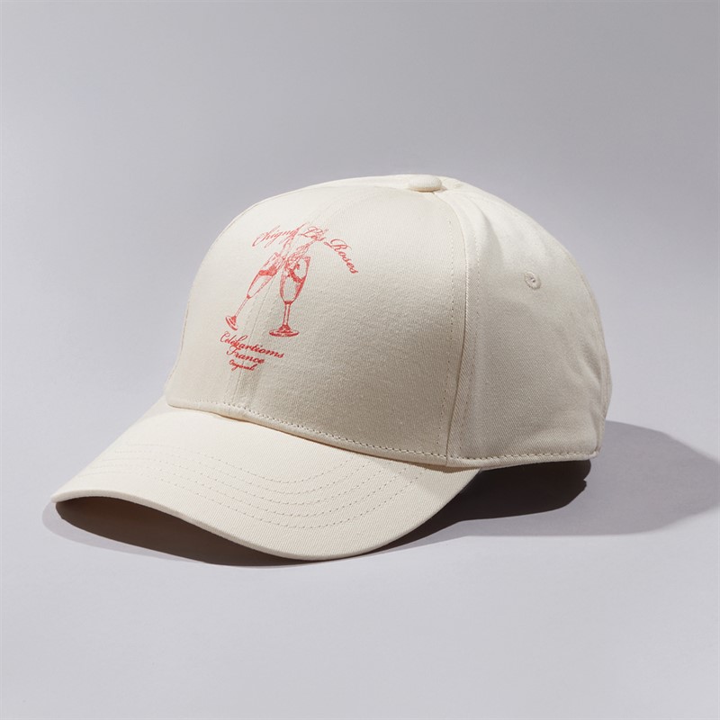 JACK & JONES Heren Cheers Baseballpet Buttercream