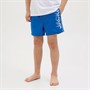JACK & JONES Short de Bain Garçon Logo Maui Splice - Turquoise