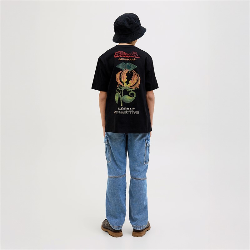 JACK & JONES Drenge Chris Wade Akm 247 Jeans Blå Denim