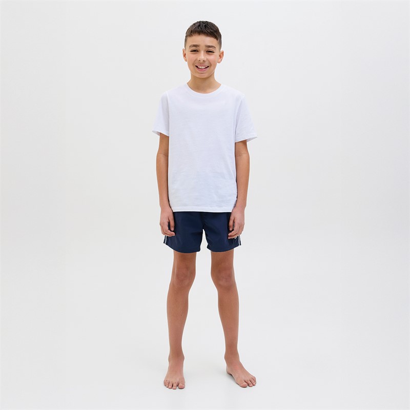 JACK & JONES Drenge Maui Splice Logo Badeshorts Navy Blazer
