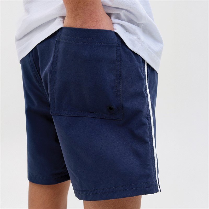 JACK & JONES Drenge Maui Splice Logo Badeshorts Navy Blazer