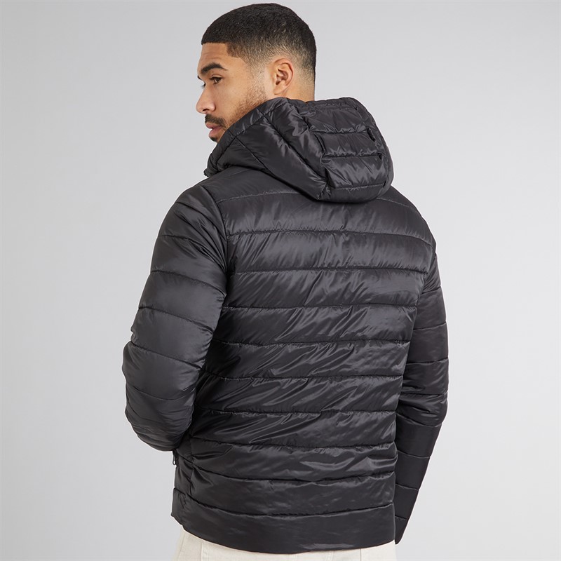 JACK & JONES Logan lekka kurtka puchowa dla niego kolor Czarny