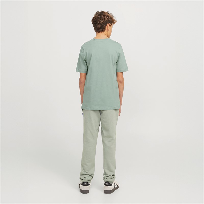 JACK & JONES Jongens Logo T Shirt Iceberg Groen
