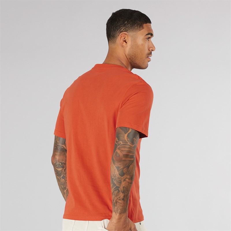 JACK & JONES Mens Anatomy Skull T-Shirt Summer Fig