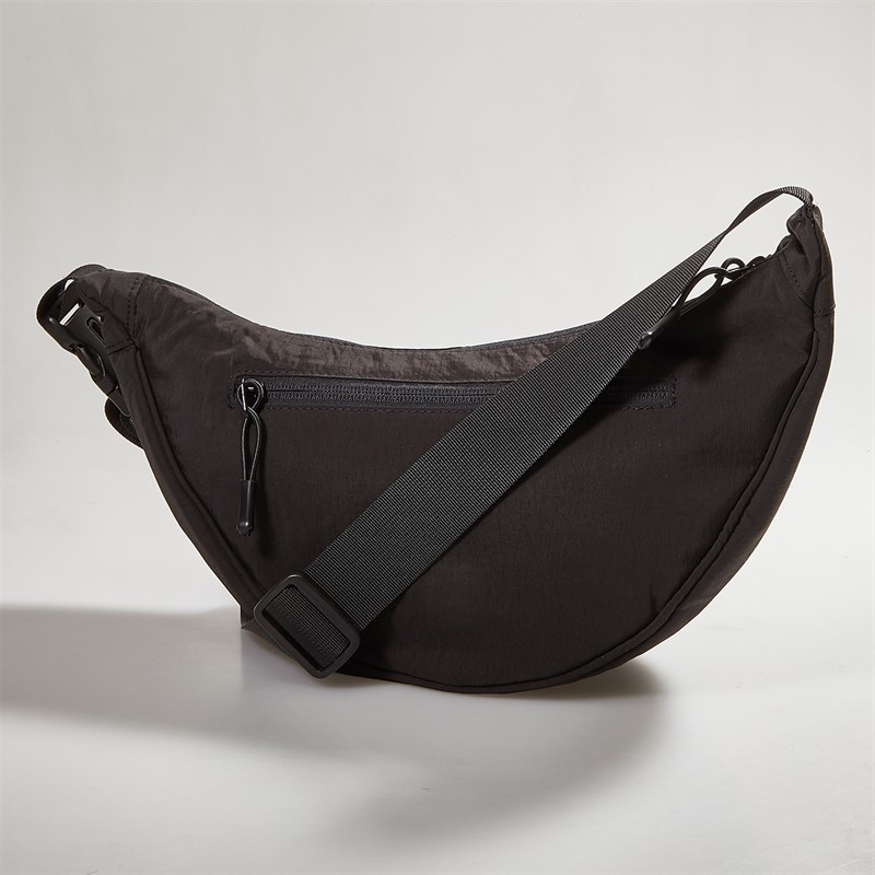 JACK & JONES Mens Everett Bum Bag Black - Size OS
