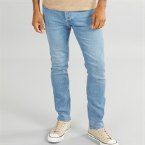 JACK & JONES Mens Glenn 334 Slim Fit Jeans Blue Denim