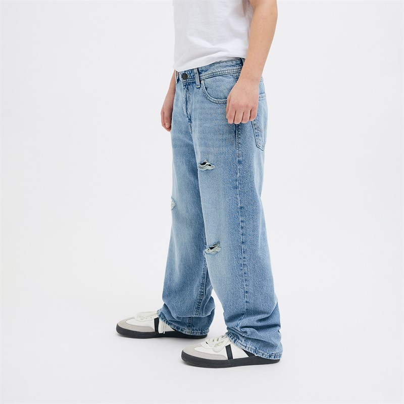 JACK & JONES Jeans Alex Garçon Denim Bleu