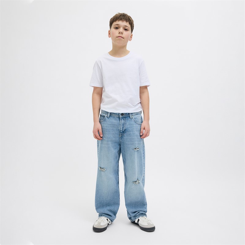 JACK & JONES Jeans Alex Garçon Denim Bleu