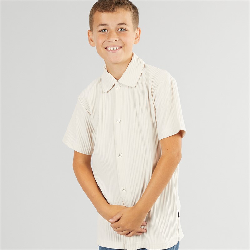 JACK & JONES Drenge Interlude Skjorte Moonbeam