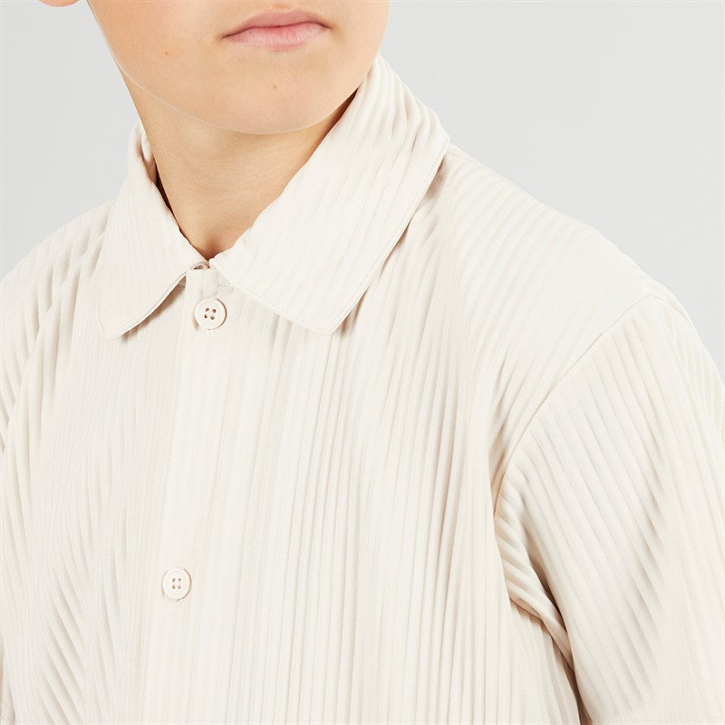 JACK & JONES Drenge Interlude Skjorte Moonbeam