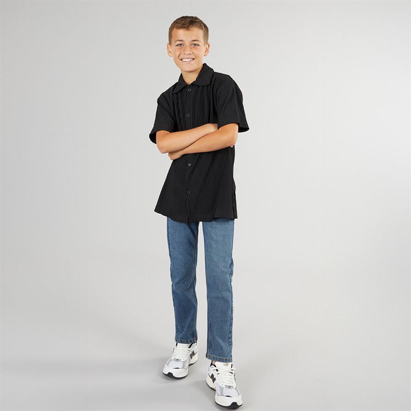 JACK & JONES Drenge Interlude Skjorte Sort