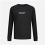JACK & JONES Junge Vesterbro Langarm T-Shirt Schwarz