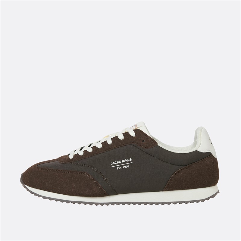 JACK & JONES Herren Retro Runner Turnschuhe Blumenerde