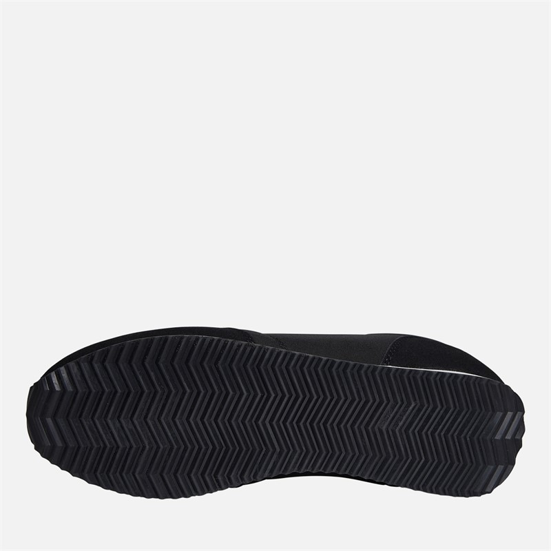 JACK & JONES Herren Retro Runner Turnschuhe Schwarz