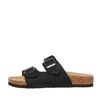 JACK & JONES Mens Oslo PU Sandals Anthracite
