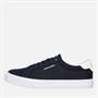JACK & JONES Herren Basic Leinwand Turnschuhe Marineblau