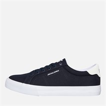JACK & JONES Herren Basic Leinwand Turnschuhe Marineblau