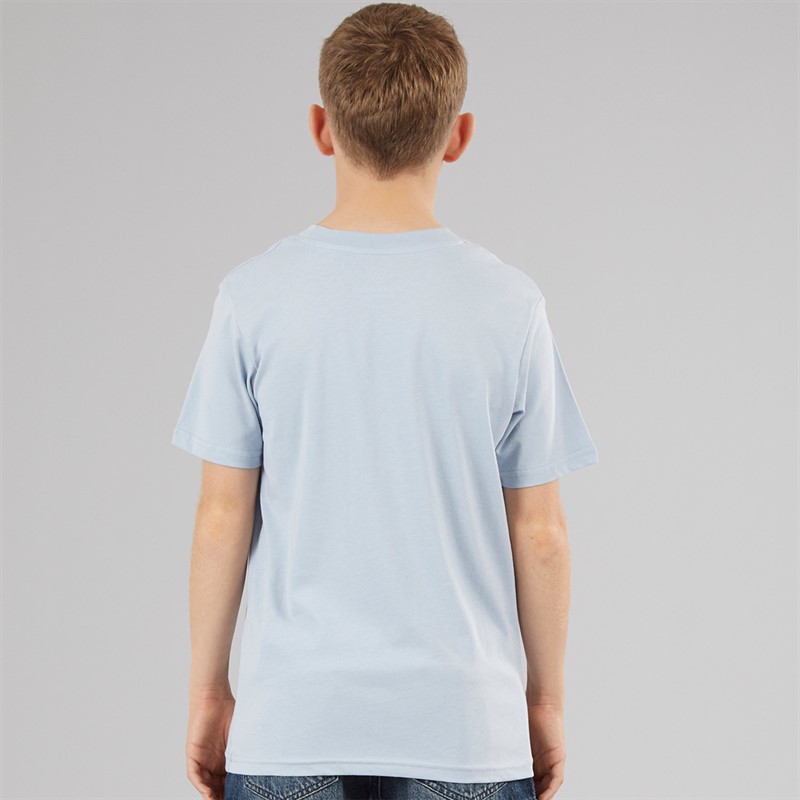 JACK & JONES Boys Logan T-Shirt Subdued Blue