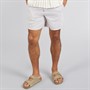 JACK & JONES Mens Jaiden Linen Blend Shorts Crockery